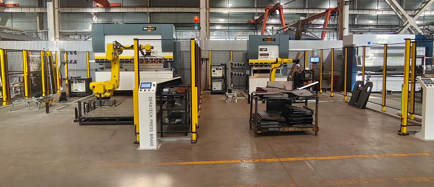 瑞鐵自動化折彎單元助力英虎農(nóng)業(yè)機械提質(zhì)增效